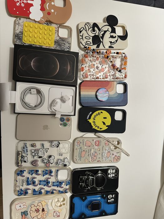 iPhone 12 Pro 128GB Impecabil Full cutie Folie sticla si multe huse