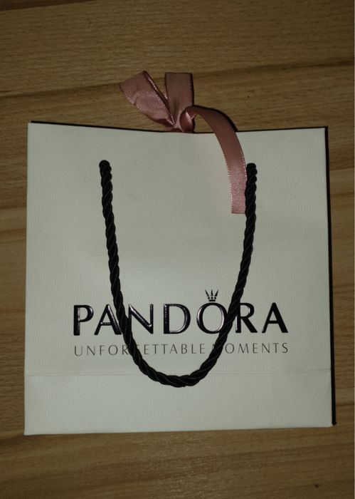 Pandora сережки серебро