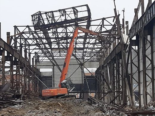 Снос металлоконструкций