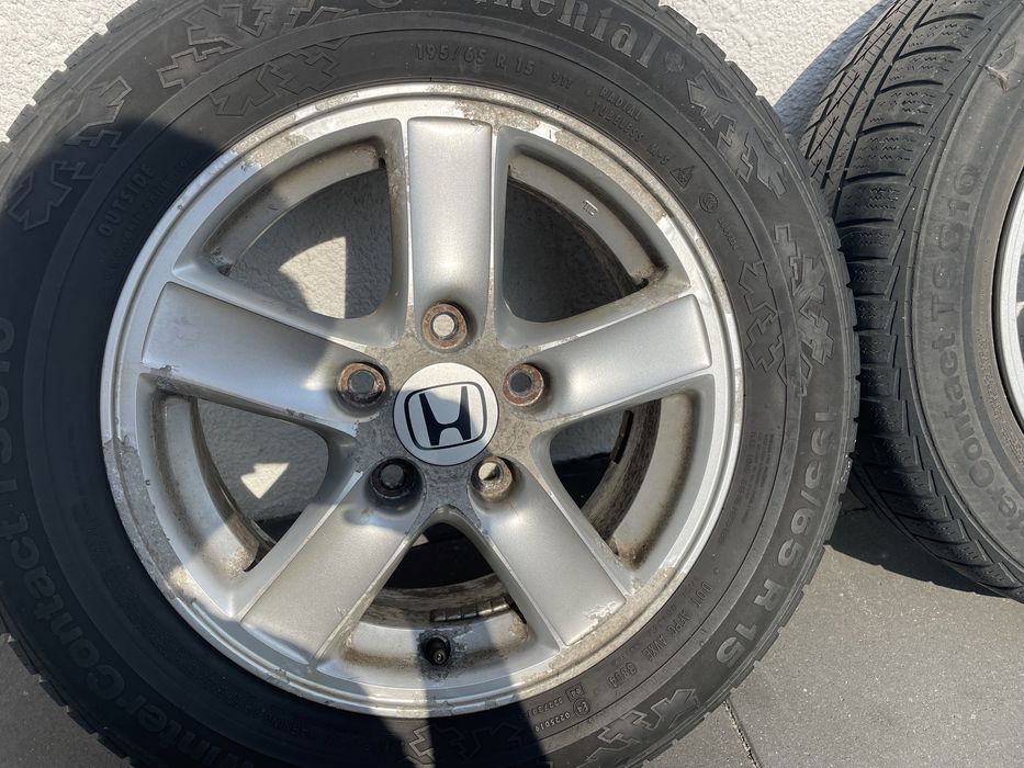 Set jante aliaj Honda 5 x 114.3 r 15
