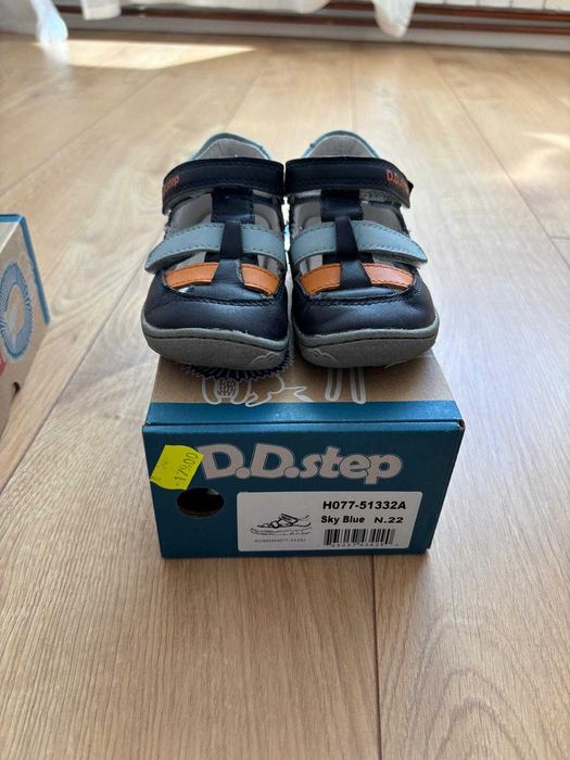 Sandale copii marimea 22 D.D Step Albastru