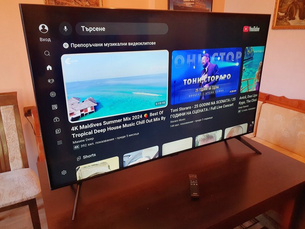Телевизор -  Samsung 50 ИНЧА - Smart - 4K - Ultra -  HD -  LED !