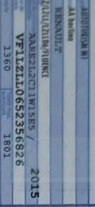 Renault Fluence 1.5 Diesel, unic proprietar,  cumpărată de la reprezen