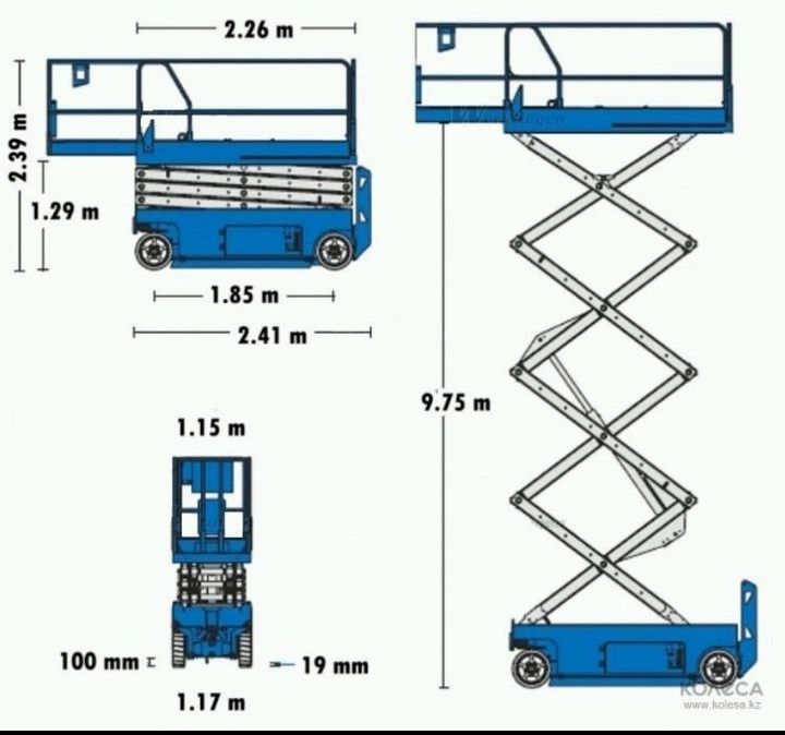 Автовышка Genye GS-4626