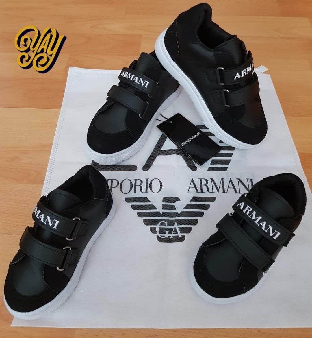 Adidasi Armani copii,new model, logo brodat