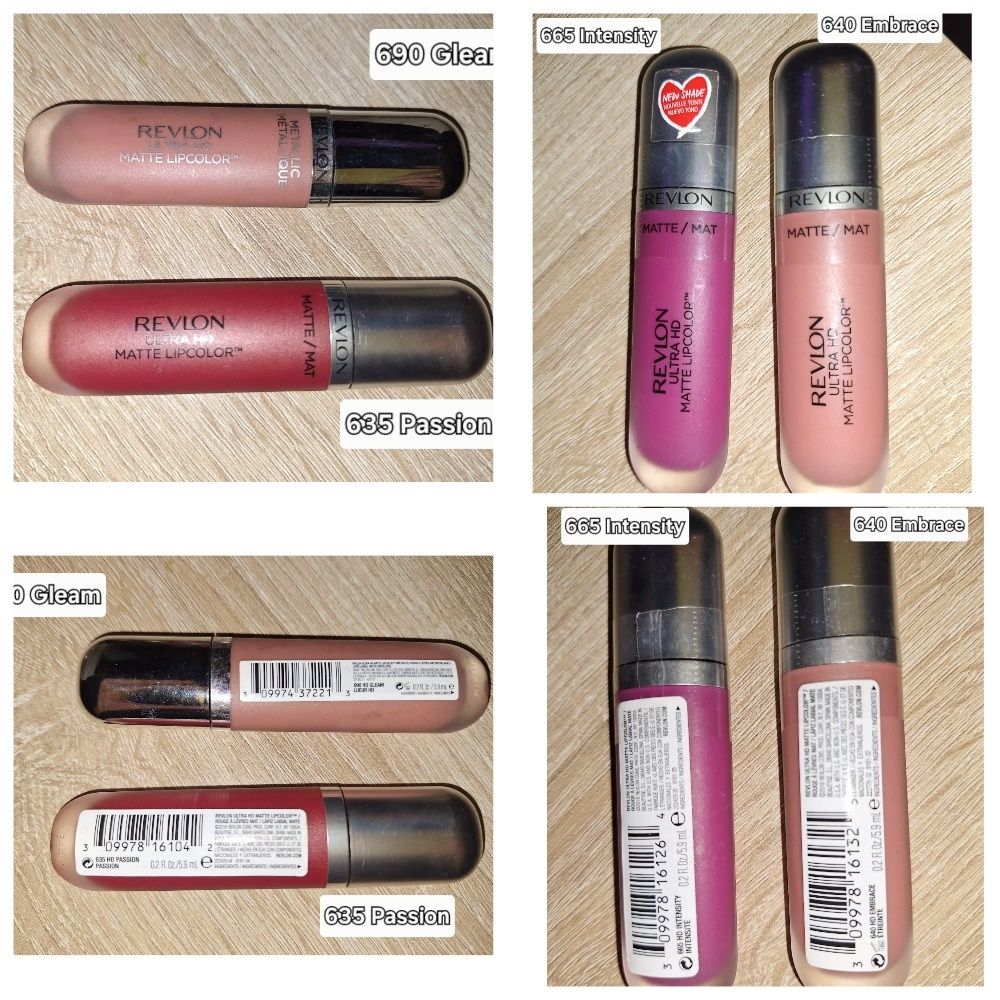 Помада REVLON ultra HD MATTE LIPCOLOR матовая оригинал