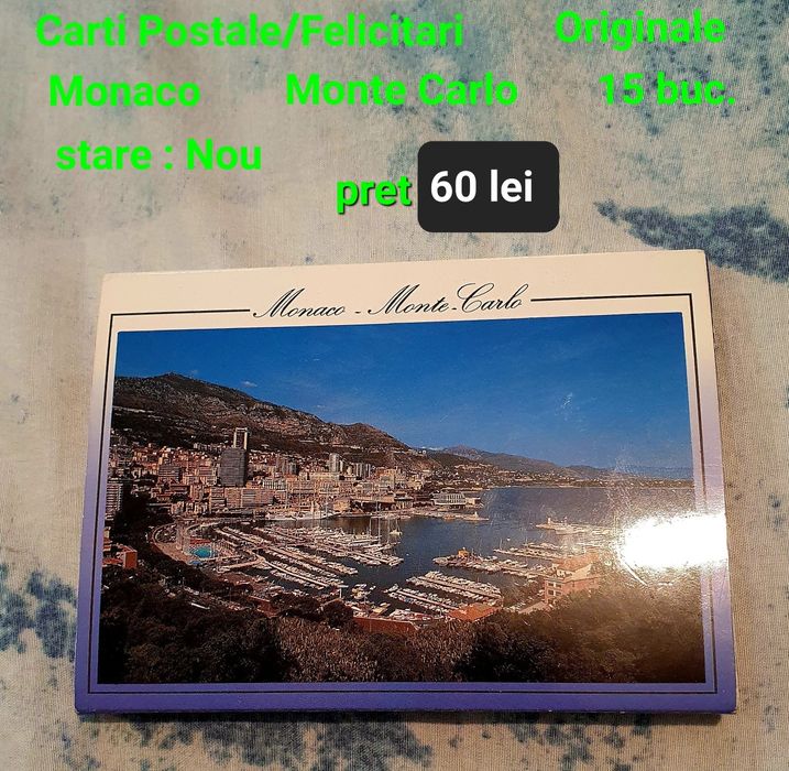 Album Monte Carlo 15 buc.