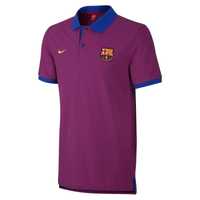 Tricou Polo Nike FC BARCELONA Original-NOU-RED/Blue-S-Slim FIT-BBC100%