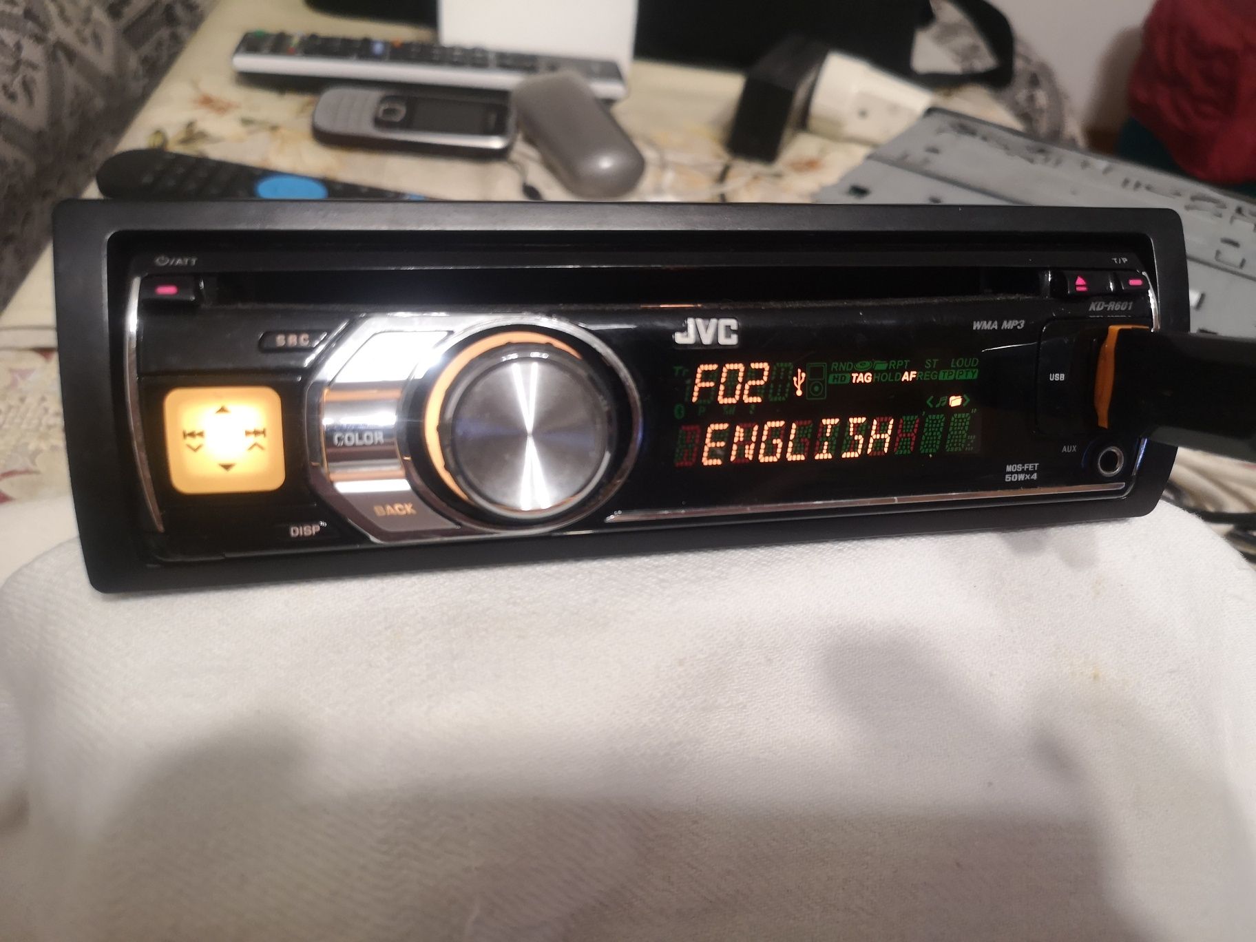 JVC kd-r601 хамелион (alpine pioneer sony kenwood)