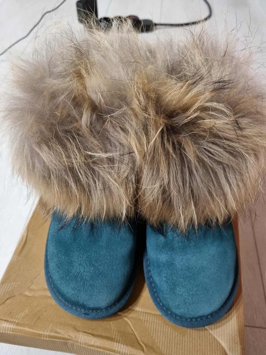 Cizme piele întoarsă 37