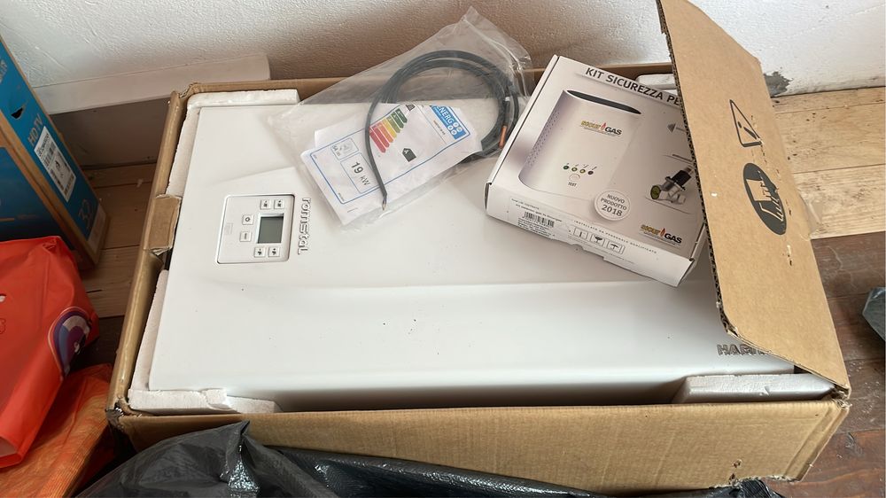 centrala senzor  gaz si electrovalva