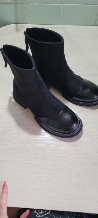 Сапоги на застежке