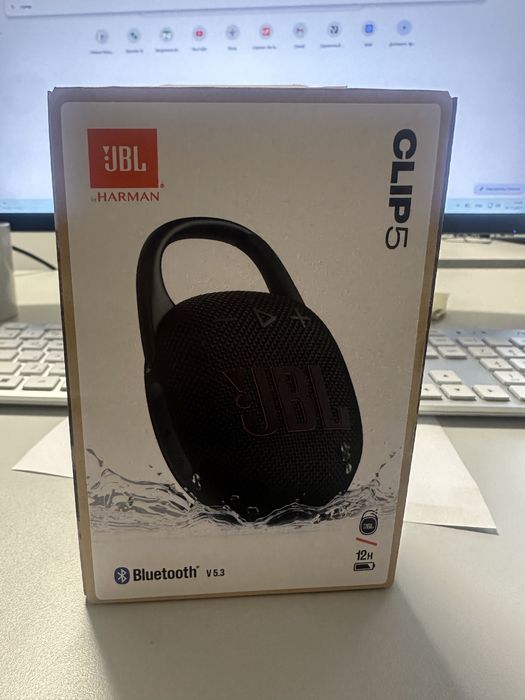 Jbl clip5 в идеальном состоянии
