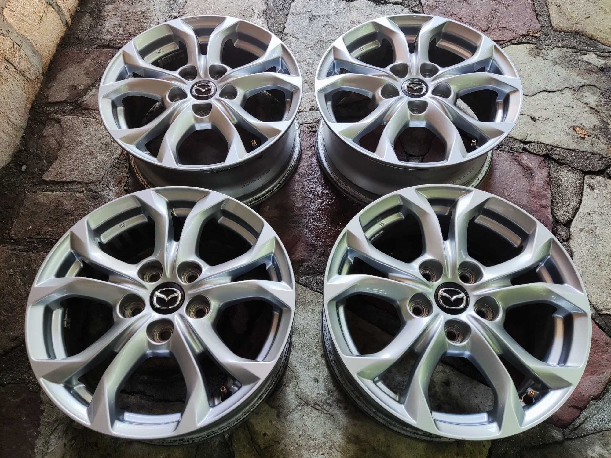 Mazda 16 цола 5x114,3 оригинални алуминиеви джанти Мазда 5х114,3