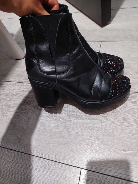 Ghete piele naturala