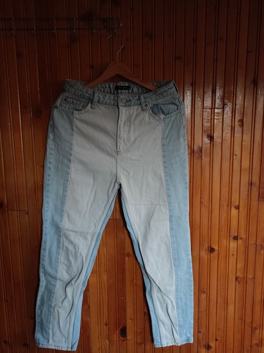 Дънки размер М в черен и син цвят