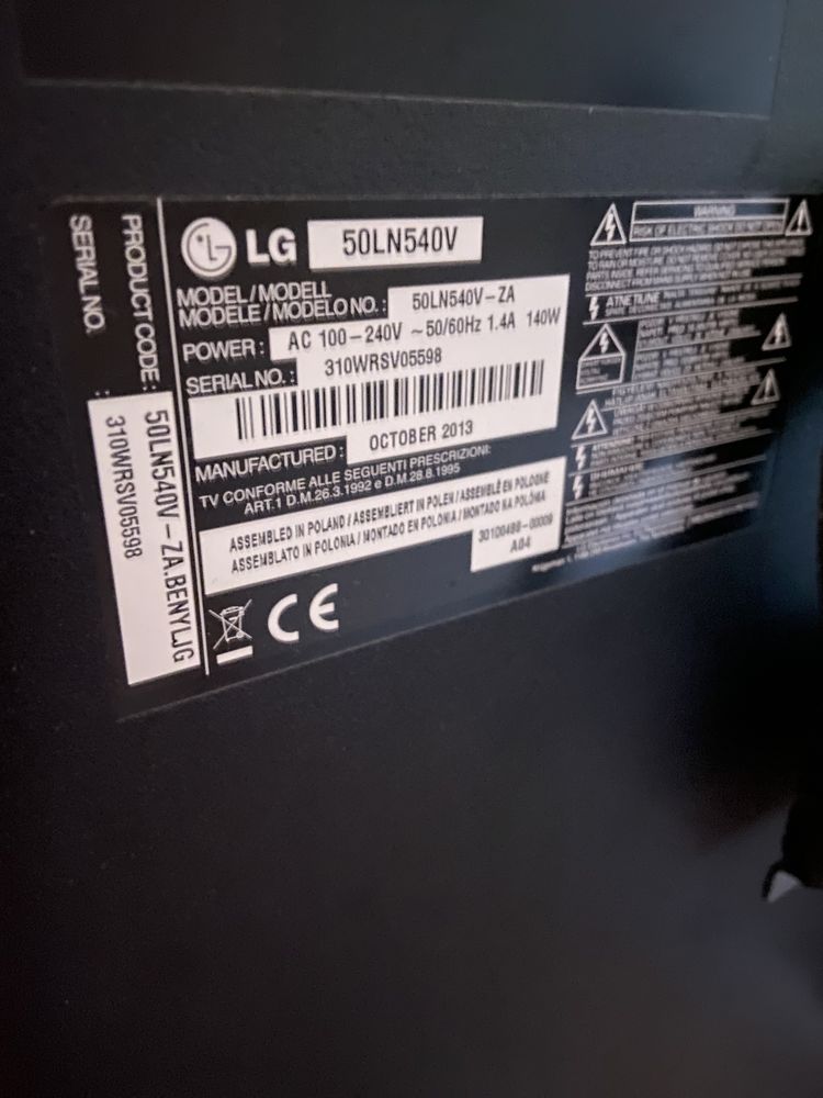 Телевизор LG 50 инч