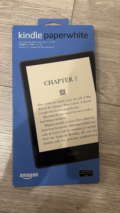 Абсолютно новая электронная книга amazon kindle paperwhite