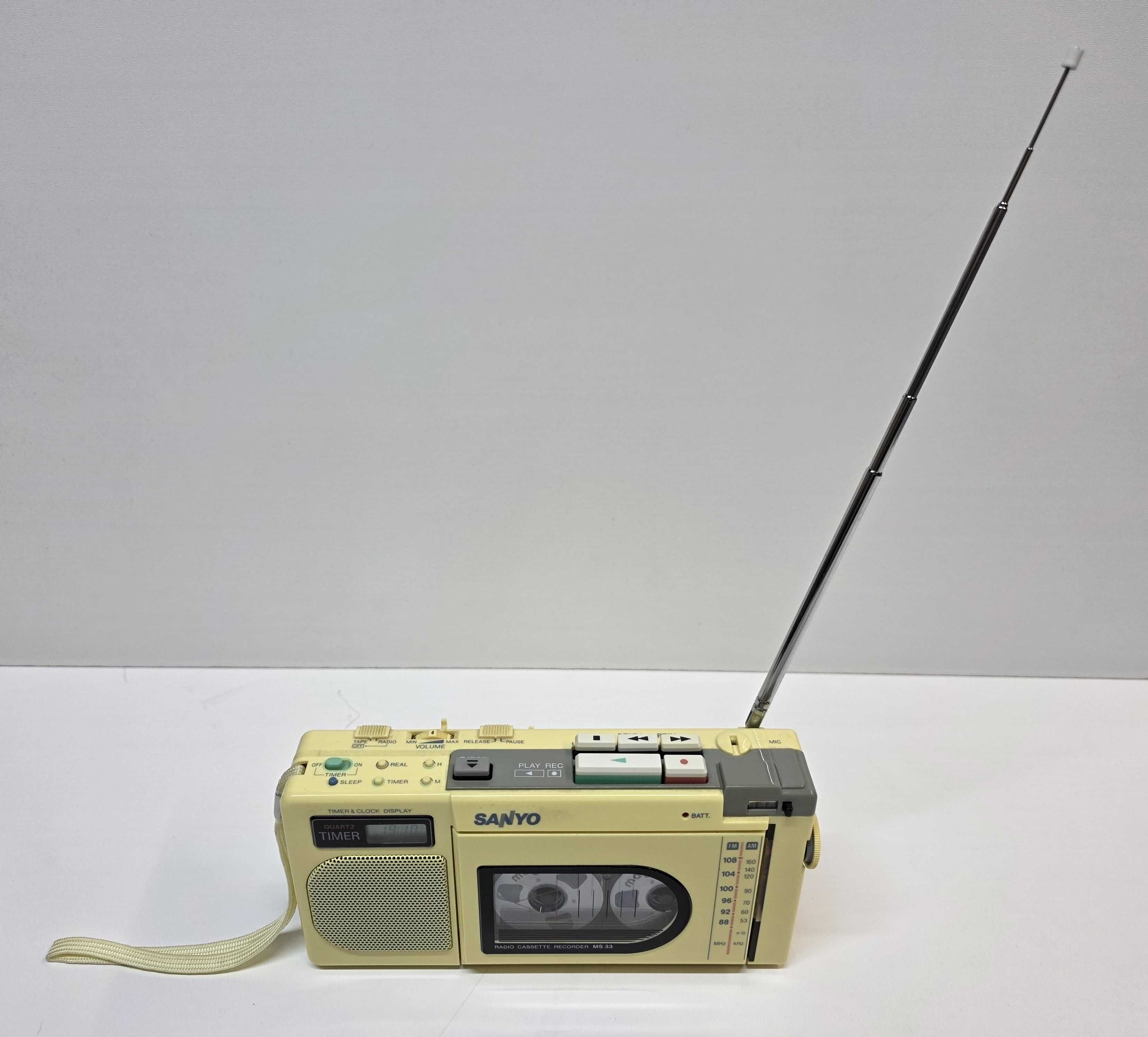 Vand mini radiocasetofon Sanyo MS 33