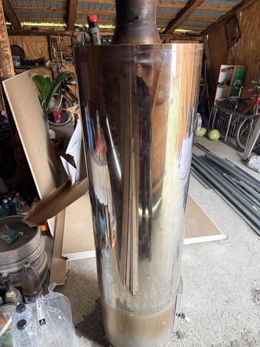 Vand boiler pe lemne, capacitate 100 L