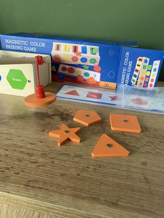 Намалени! Нови детски дървени играчки (3+)