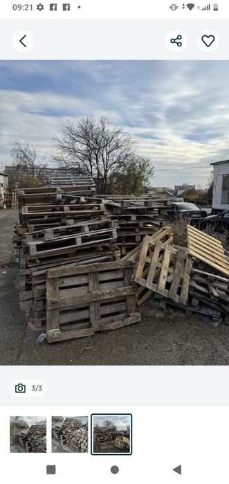 Paleți rupți și întregi ,lemne