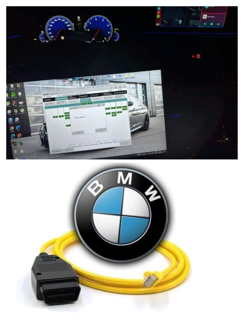 Cablu BMW pentru Codare & Activare Funcții BMW Chip Tunning BimmerCode