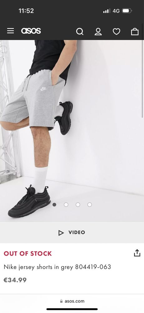 Pantaloni scurti Nike Originali M
