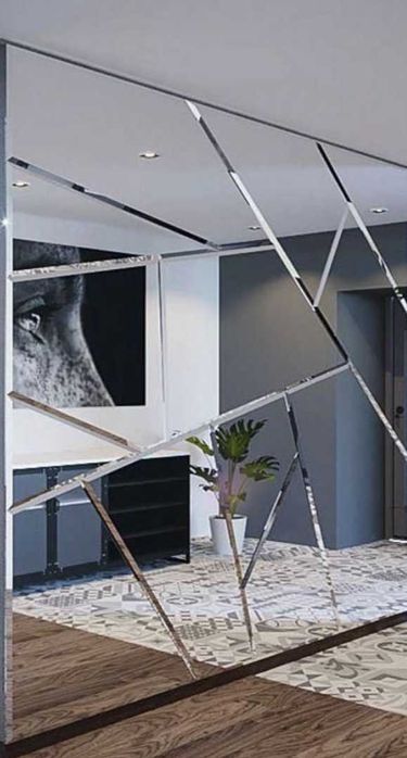 Oglinda venețiană, oglinda antichizată și sticlă decorativă!