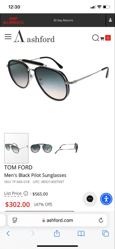 Tom Ford слънчеви очила