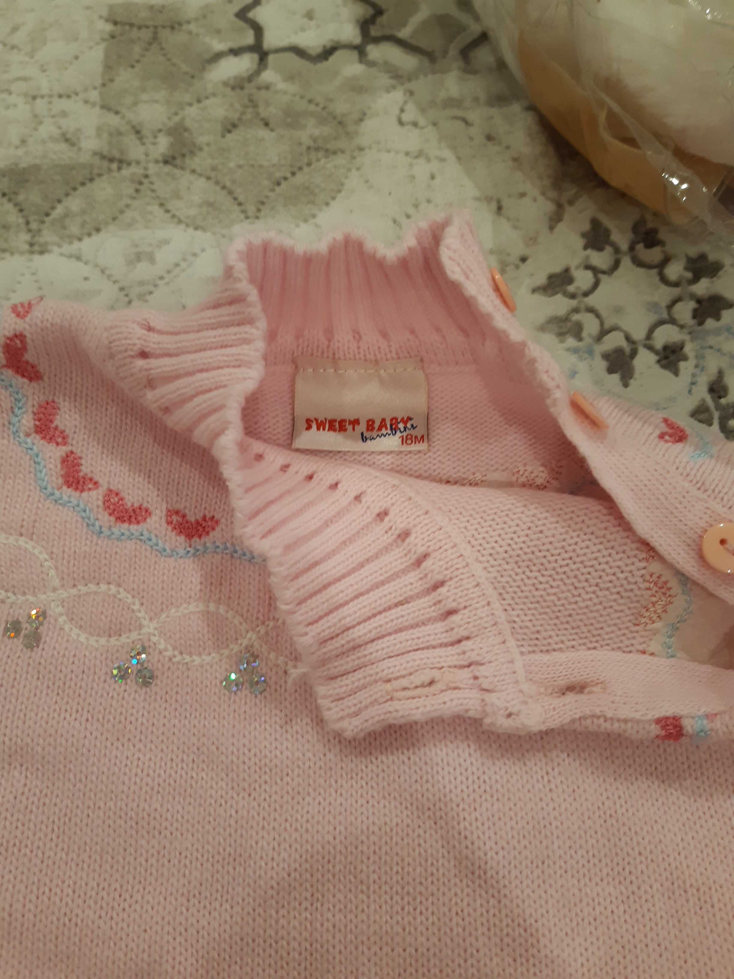 Ново Бебешко палто  +подарък пончо