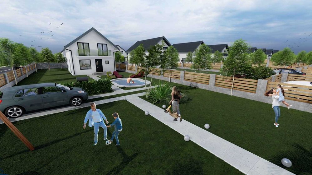 Casa ta de vis într-un cartier modern, la 5 minute de Târgu Mureș