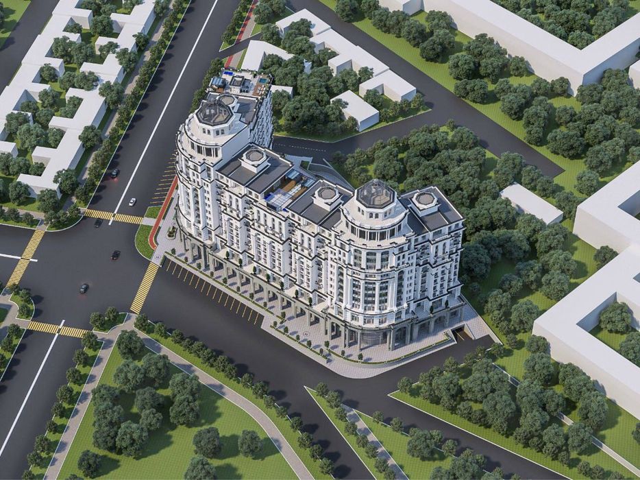 ЖК Metropol 3-х комнатная квартира 87м2. Ор.Мечеть Минор, Семашка.