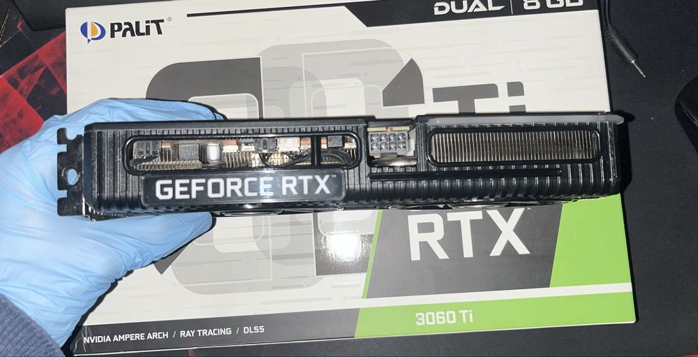 Placa video Palit GeForce RTX 3060 Ti Dual LHR 8GB GDDR6 256-bit