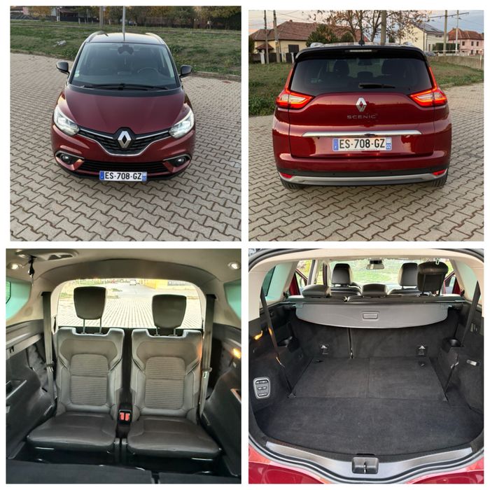 Renault Grand Scenic Full 7 locuri 2018 1.6 dci Navi/Camera Led Xenon