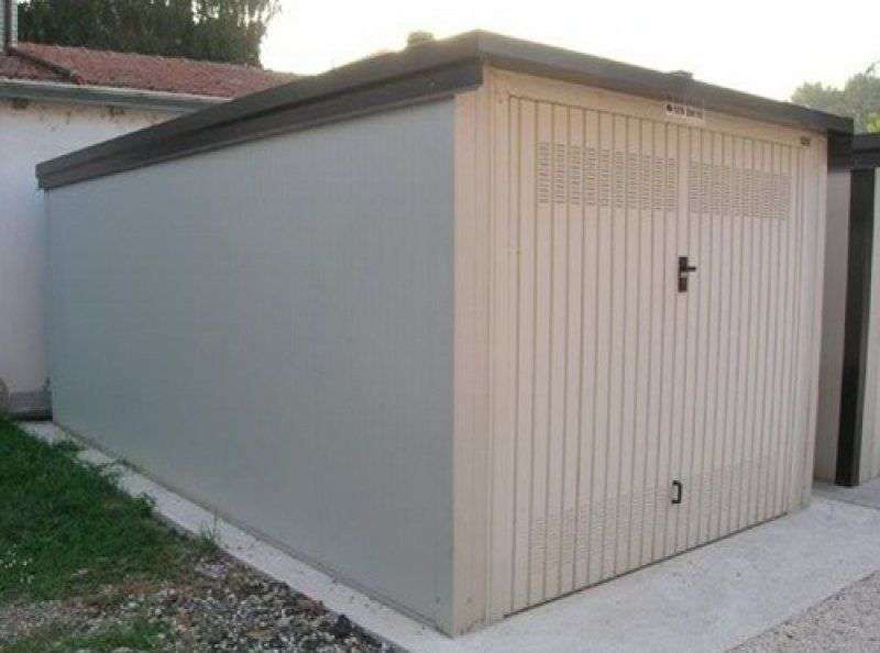 Vand garaje pe structura metalica 6 x 4