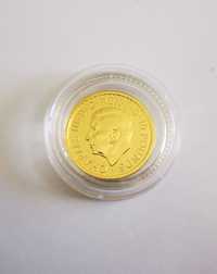 Moneda aur 24k Britannia Britanica