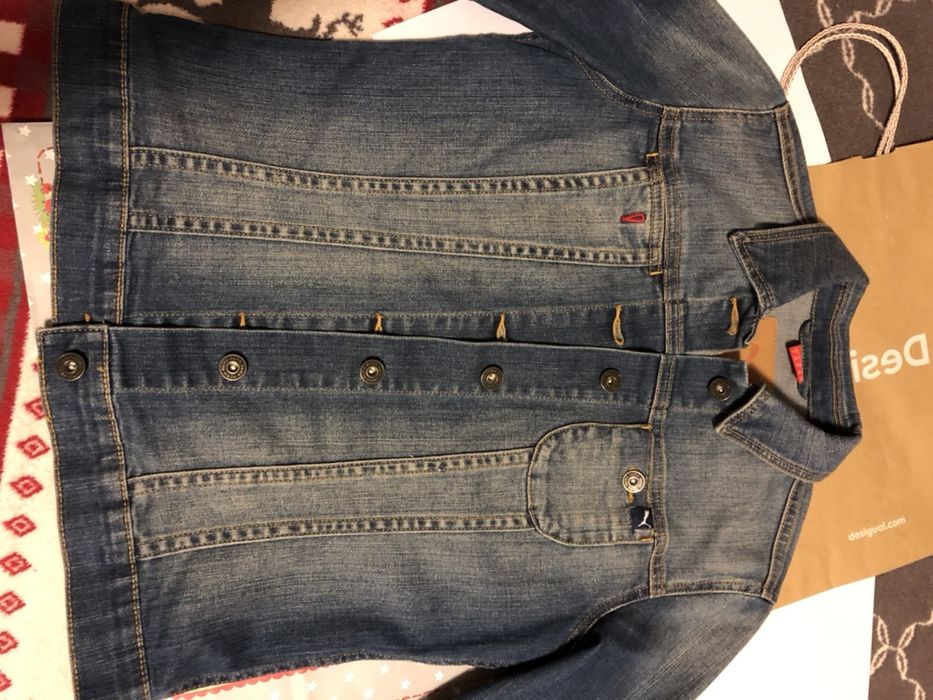 Jacheta jeans Puma marime S (36) femei