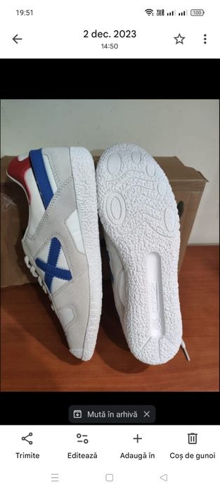 Adidași fotbal sala, noi.