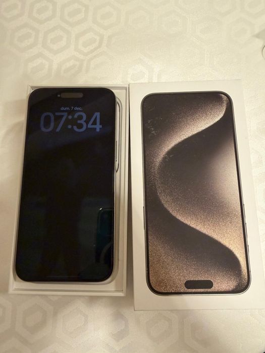iPhone 15 Pro Max – 256 GB – Natural Titanium - Inca in Garantie