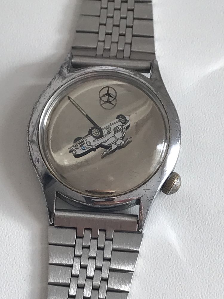 Ceas vechi de colectie Mercedes Benz cu mecanism elvetian