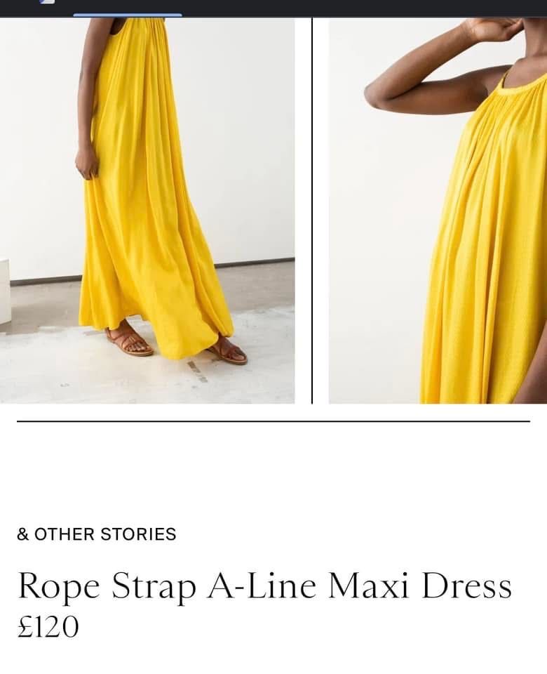 Rochie Other Stories superba maxi marimea S/M