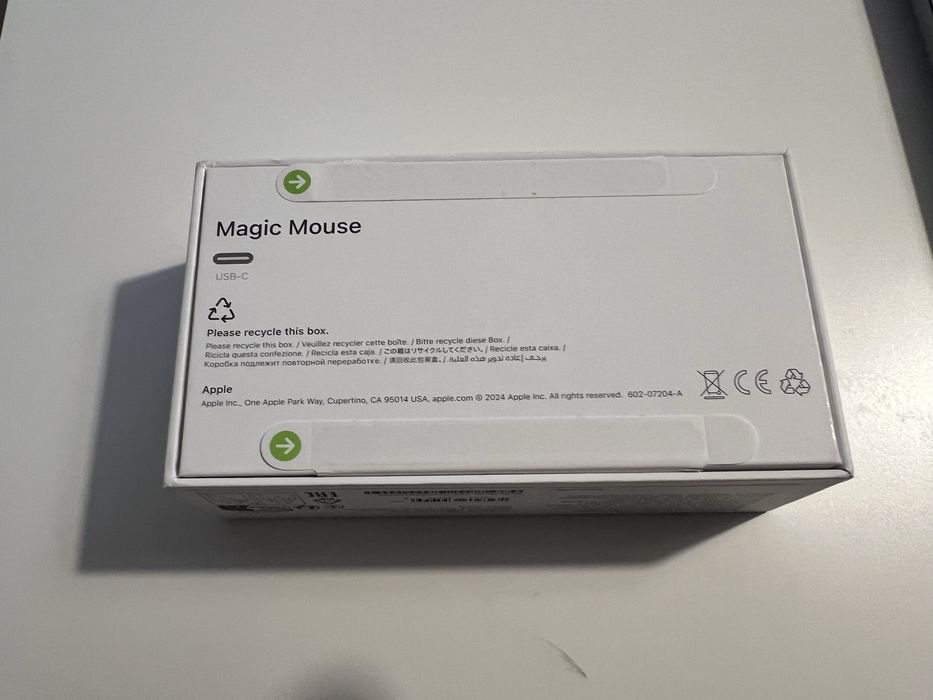 Apple Magic Mouse Alb laser Bluetooth sigilat!