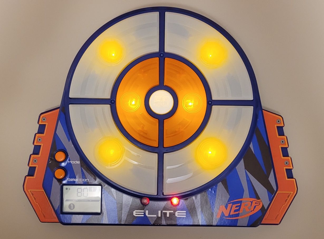 Nerf ultra select и цифрова мишена nerf elite