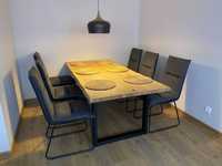 Трапезна маса и столове в индустриален стил
