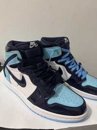 Jordan 1 retro high UNC Patent blue