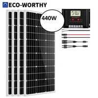 Kit  Curent Electric Panou Solar 440W+controler Ofer Montaj gratuit