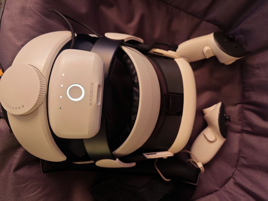 Full Box Quest 3 512gb + BoBo Headstrap + baterie și accesorii