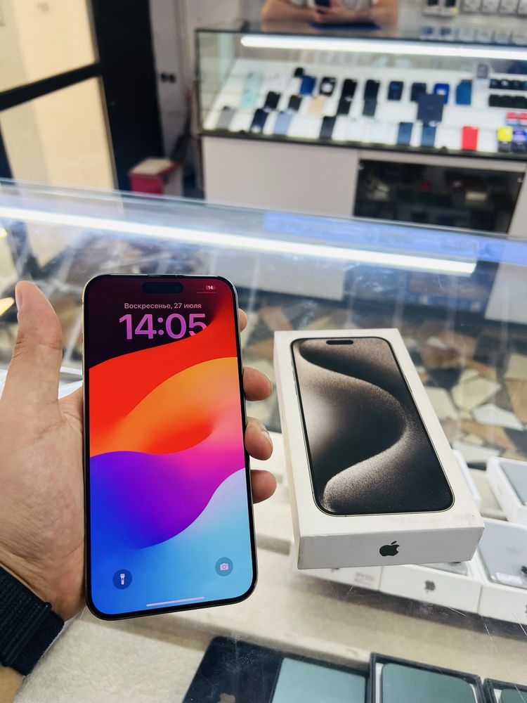 iPhone 15 Pro Max 512 gb 100% batare