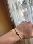 Bratara din aur 14k,tip cuban